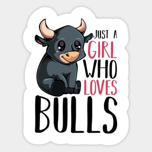 Cattle Bull Sticker